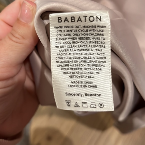 Babaton dusty Rose Dress from aritzia - Picture 4 of 5